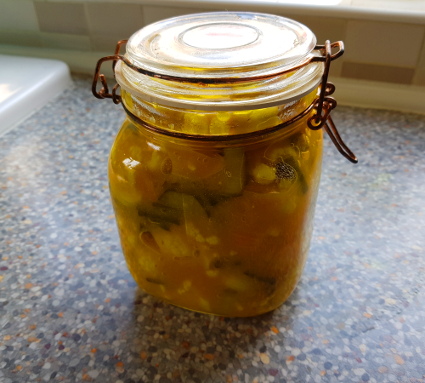 Piccalilli recipe, eat well on universal credit