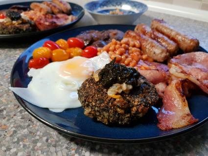 Traditional Welsh Breakfast recipe, eat well on universal credit