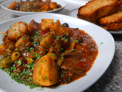Italian Braised Beef Stew recipe, eat well on universal credit