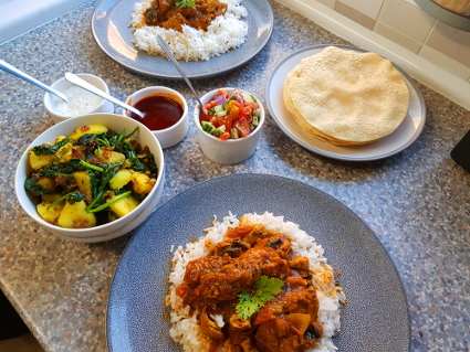 Kerala Chicken Curry recipe, eat well on universal credit