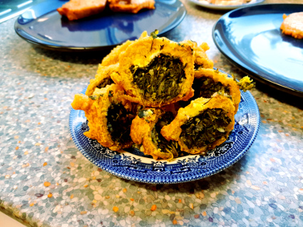 Spinach Balls recipe, eat well on universal credit